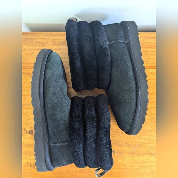 Ugg Quilted Booties 9 Boho Grunge Cozycore Cabincore Coastal Cowgirl Preppy - Picture 11 of 14